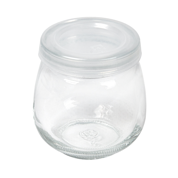 Tarro Con Tapa 'Waki Glass' 120 Ml Ø 6,5X6,6 Cm Transparente Cristal (96 Unid.)