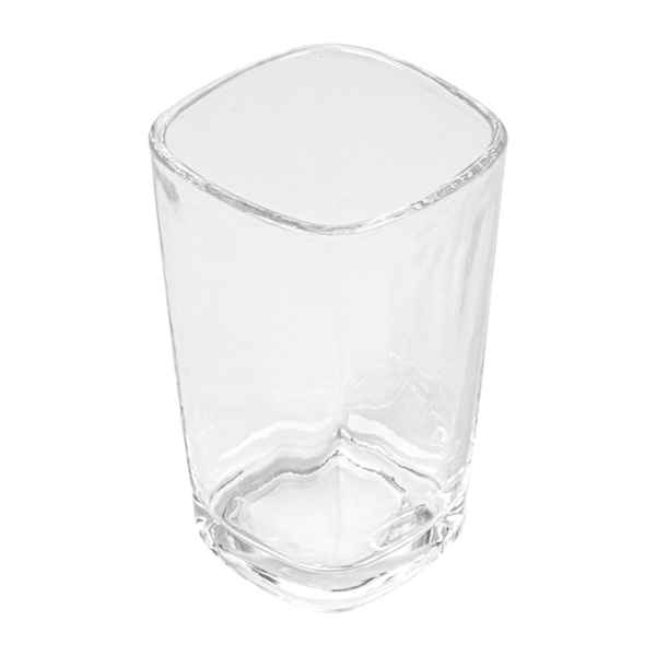 Mini Vaso Cuadrado 105 Ml 3,5 Oz 5,2X5,2X8,5 Cm Transparente Cristal (72 Unid.)