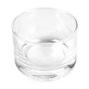 MINI VASO REDONDO 120 ML 4 OZ Ø6,7x5 CM TRANSPARENTE CRISTAL (72 UNID.)