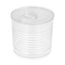 BOTES DE CONSERVA 220 ML Ø 7,4x7,2 CM TRANSPARENTE PS (100 UNID.)