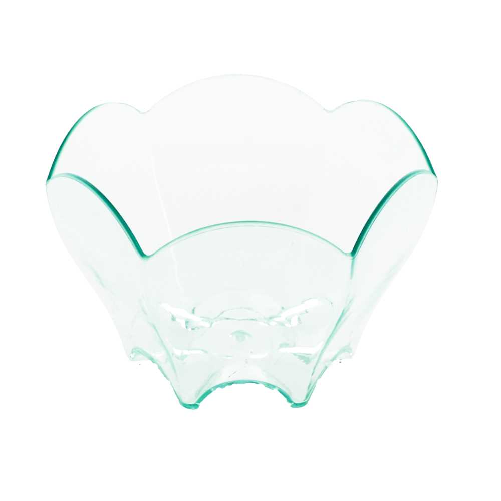 Boles Reutilizables Tulipa Para Aperitivos Ø 6,3X4,4 Cm Verde Agua Ps (600 Unid.)