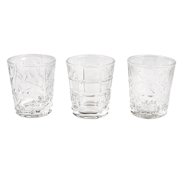 MINI VASOS 'WAKI GLASS' 45 ML 1,5 OZ Ø5/3,9x6 CM TRANSPARENTE CRISTAL (72 UNID.)
