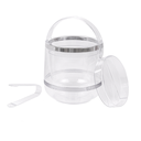 Cubitera Ø 19X19 Cm Transparente Acrílico (1 Unid.)