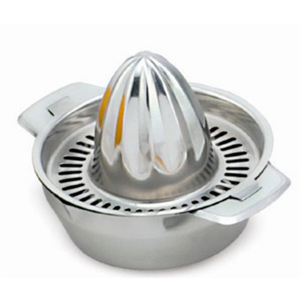 Exprimidor De Cítricos Ø 12,7X9 (H) Cm Plateado Inox (1 Unid.)