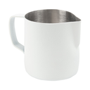 LECHERA SIN TAPA 350 ML 12x7x9 CM BLANCO INOX (1 UNID.)