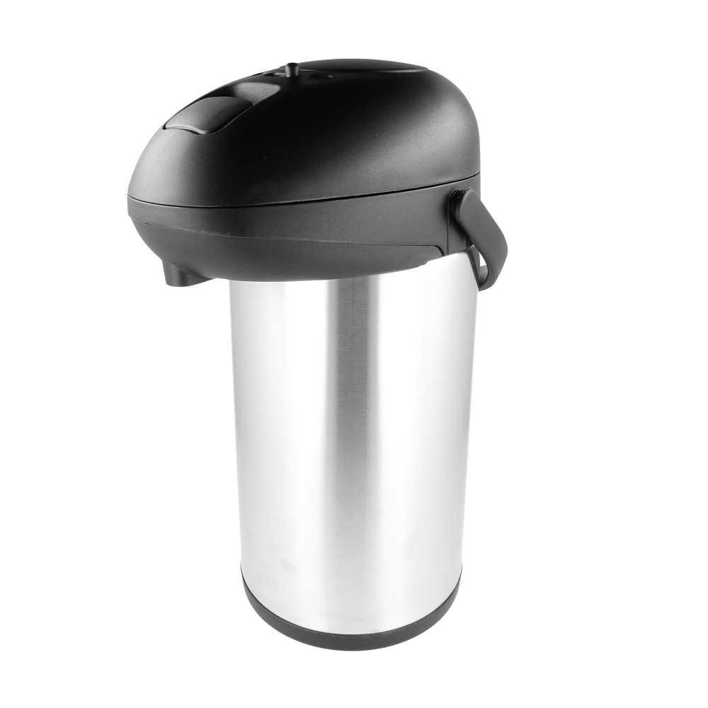 Termo De Bombeo "Big" 4 L Plateado Inox (1 Unid.)
