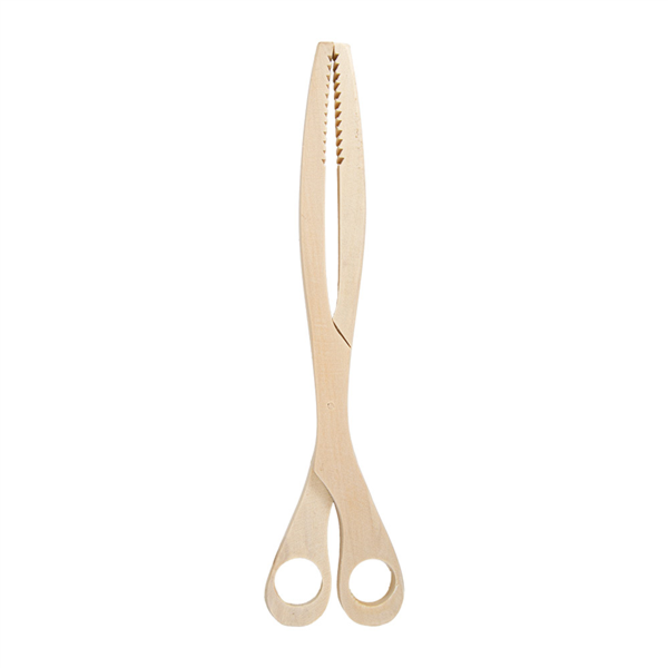 PINZA DE SERVICIO 30x7 CM NATURAL MADERA (1 UNID.)
