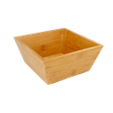 BOL CUADRADO 1400 ML 17,8x17,8x8,3 CM NATURAL BAMBÚ (1 UNID.)