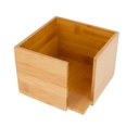 Servilletero 13,5X13,5X10 Cm Natural Bambú (1 Unid.)