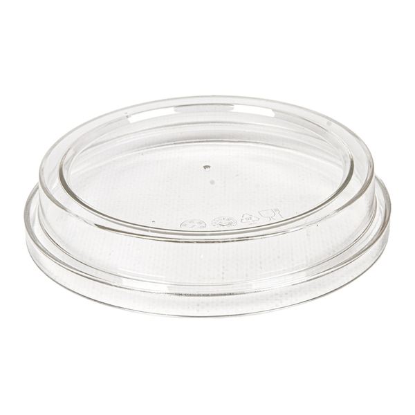 Tapas Para Boles 263.41 'Asami Ware' Ø 12,8X2,4Cm Transparente San (6 Unid.)