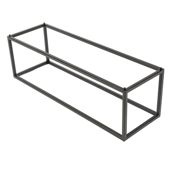 Soporte Bufet Para Bandejas 263.51/263.55 'Asami Ware' 53X16,2X16 Cm Negro Metal (1 Unid.)