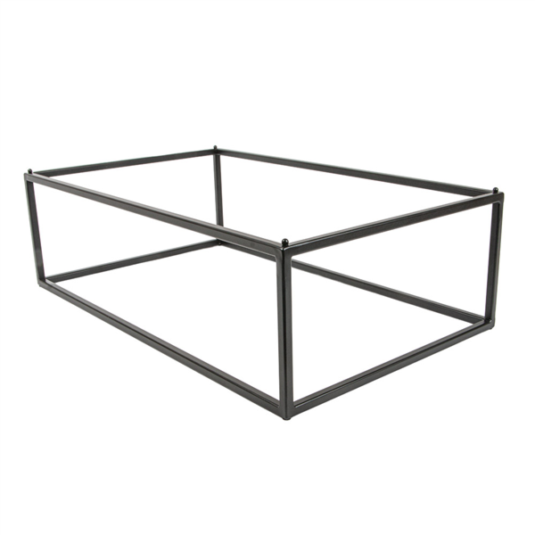 Soporte Bufet Para Bandejas 263.53/263.57 'Asami Ware' 53X32,5X16 Cm Negro Metal (1 Unid.)