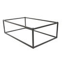 Soporte Bufet Para Bandejas 263.53/263.57 'Asami Ware' 53X32,5X16 Cm Negro Metal (1 Unid.)