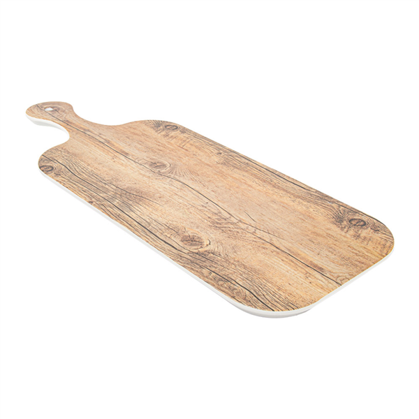 Tablas Rectangulares Con Asa 'Asami Ware' 45X17,5X0,4 Cm Símil Madera Melamina (6 Unid.)
