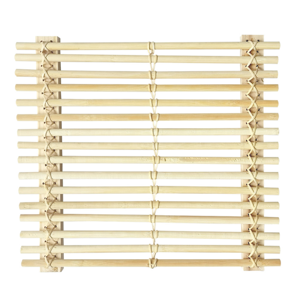 ESTERA PRESENTACIÓN 35,4x32,5 CM NATURAL BAMBÚ (10 UNID.)