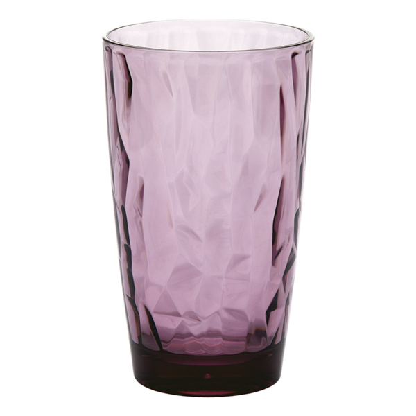 VASOS 480 ML Ø 8,5/6,1x14,3 CM LAVANDA POLICARBONATO (6 UNID.)