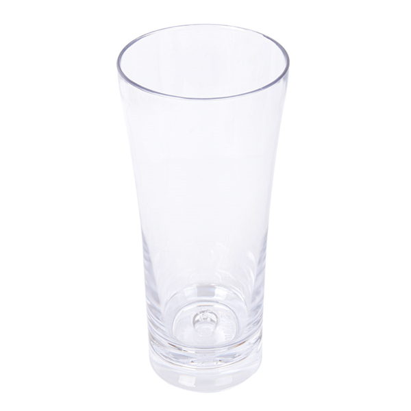 Vasos Base Gruesa 480 Ml Ø 8,2/6,1X18 Cm Transparente Policarbonato (12 Unid.)