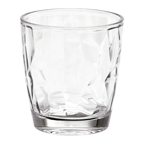 VASOS 300 ML Ø 8,4/6,3x9,2 CM TRANSPARENTE POLICARBONATO (12 UNID.)