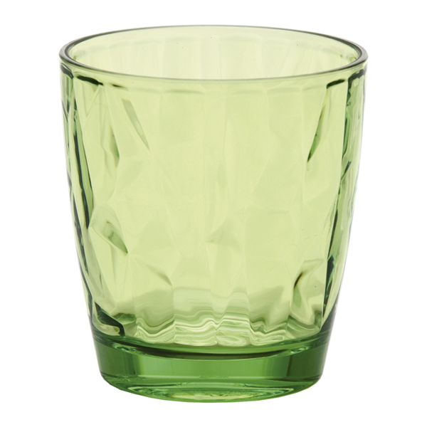 VASOS 305 ML Ø 8,4/6,3x9,2 CM VERDE POLICARBONATO (12 UNID.)