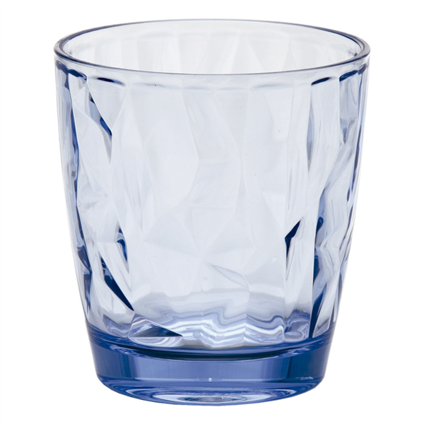 Vasos 300 Ml Ø 8,4/6,3x9,2 Cm Azul Policarbonato (12 Unid.)