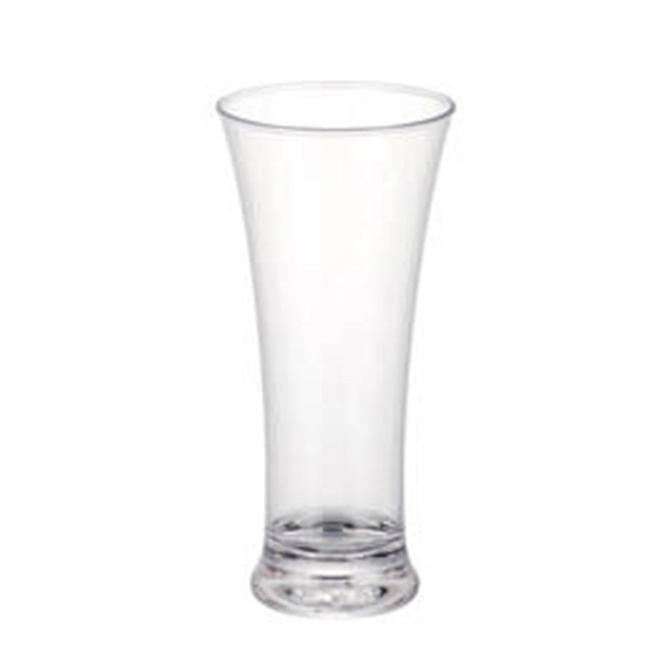 VASOS CERVEZA BASE GRUESA 310 ML Ø 7,9/5,8x18 CM TRANSPARENTE POLICARBONATO (36 UNID.)