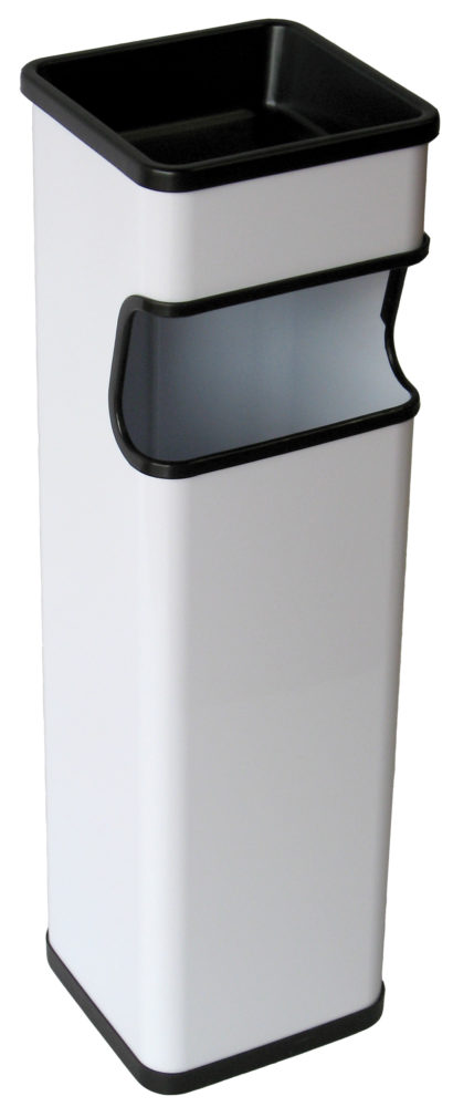 PAPELERA CUADRADA PINTADA 20L AREAS COMUNES