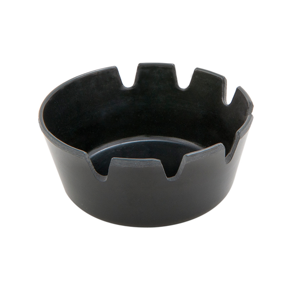 CENICEROS SOBREMESA Ø10x4,5 CM NEGRO BAKELITE (24 UNID.)