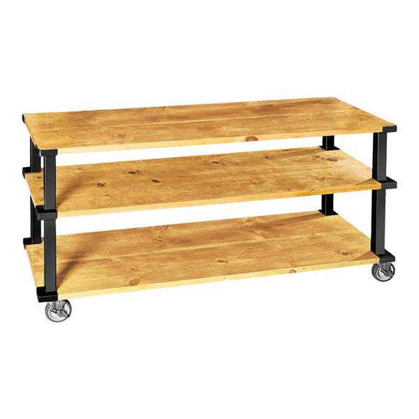 Carro Servicio 183X61X112 Cm Natural Madera (1 Unid.)