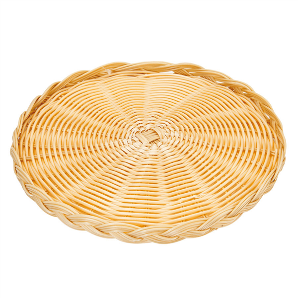 BASES PORTA PIZZA Ø 35x3 CM NATURAL PP (24 UNID.)