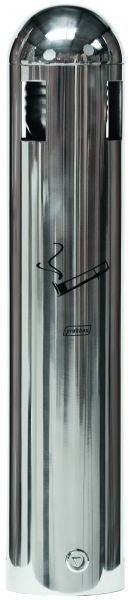 CENICERO DE PARED TUBULAR INOX 1.8L PARED