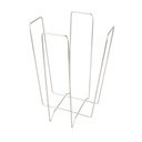 Servilletero 11X11X18 Cm Plateado Inox (1 Unid.)