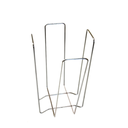 SERVILLETERO 18x18x19,4 CM PLATEADO INOX (1 UNID.)