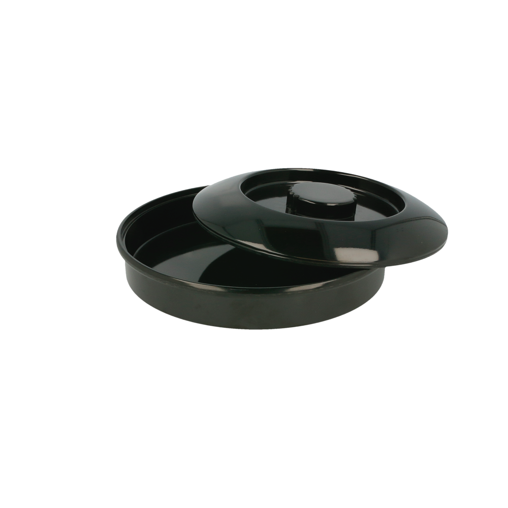 RECIPIENTES PARA TORTILLAS 'ASAMI WARE' Ø 19 CM NEGRO MELAMINA (1 UNID.)