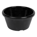 12 RAMEQUINES 60 ML Ø 7x3,5 CM NEGRO PET (1 UNID.)