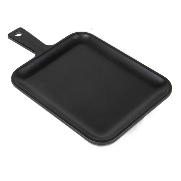 BANDEJA PRESENTACIÓN 'ASAMI WARE' 24x14,2x1,5 CM NEGRO MELAMINA (6 UNID.)