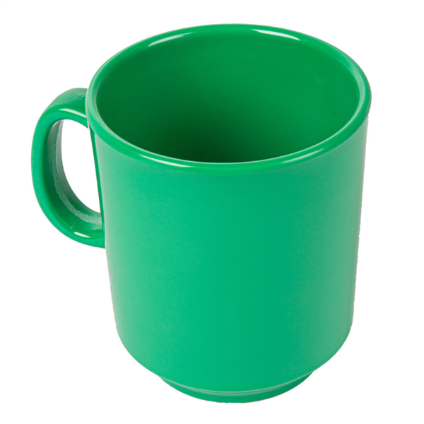 Tazas Café 240 Ml Ø 8X9 Cm Verde Melamina (12 Unid.)