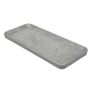 Bandejas Rectangulares 'Asami Ware' 28,5X12X2 Cm Símil Cemento Melamina (4 Unid.)