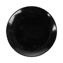 Platos 'Asami Ware' Ø 23 Cm Negro Melamina (12 Unid.)