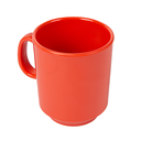 Tazas Café 'Asami Ware' 240 Ml Ø 8X9 Cm Rojo Melamina (12 Unid.)
