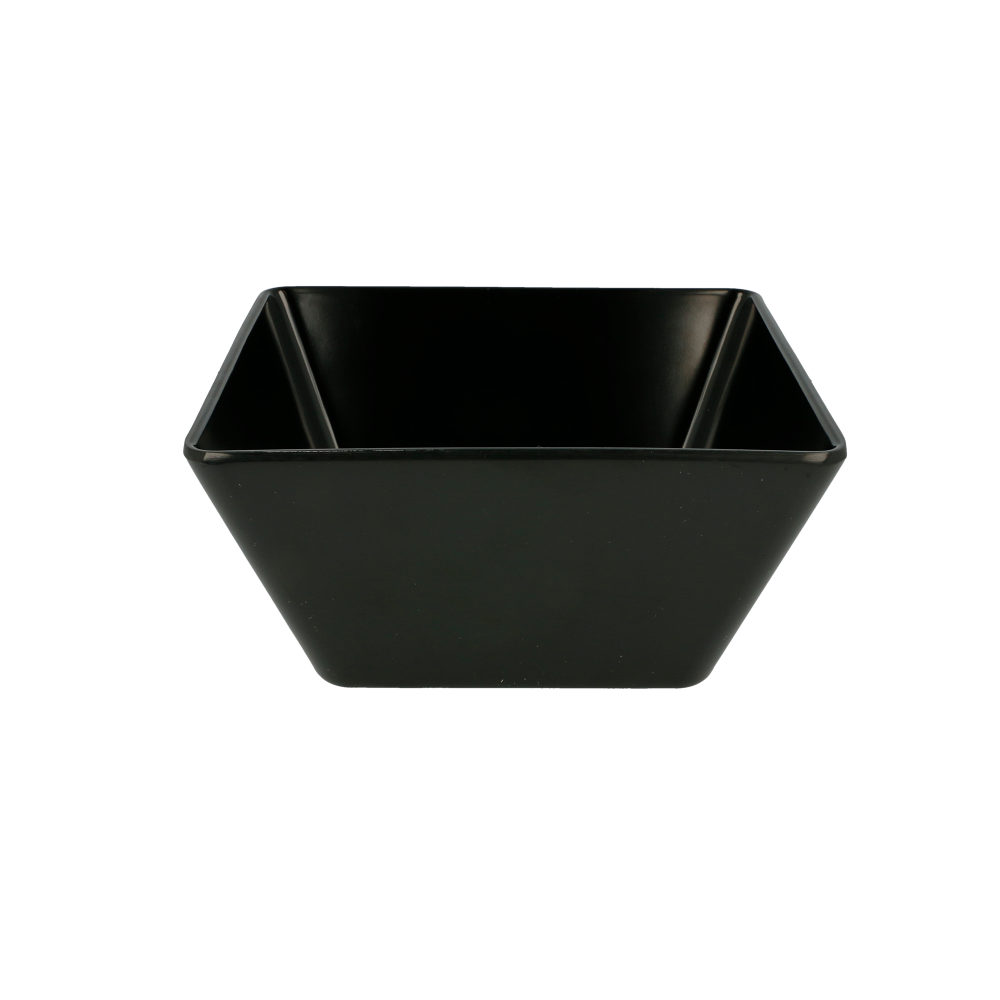 BOLES 'ASAMI WARE' 1,7 L 18x18x8,5 CM NEGRO MELAMINA (6 UNID.)