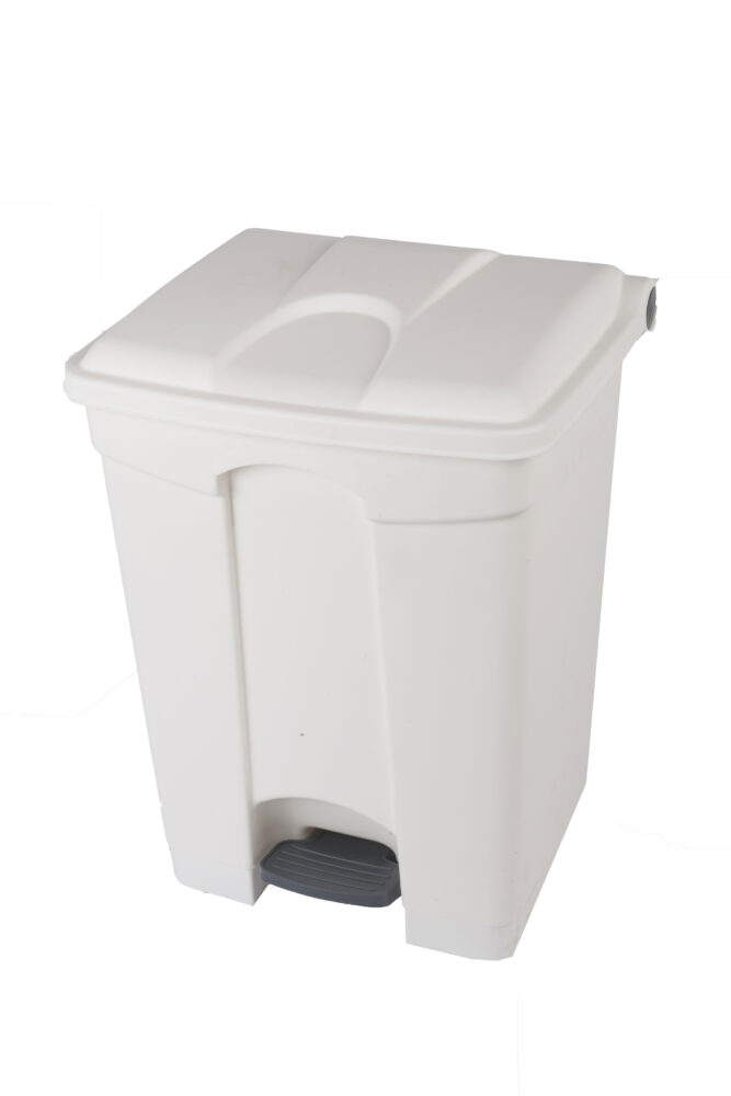 Contenedor 70l Tapa Blanca Blanca Cocina