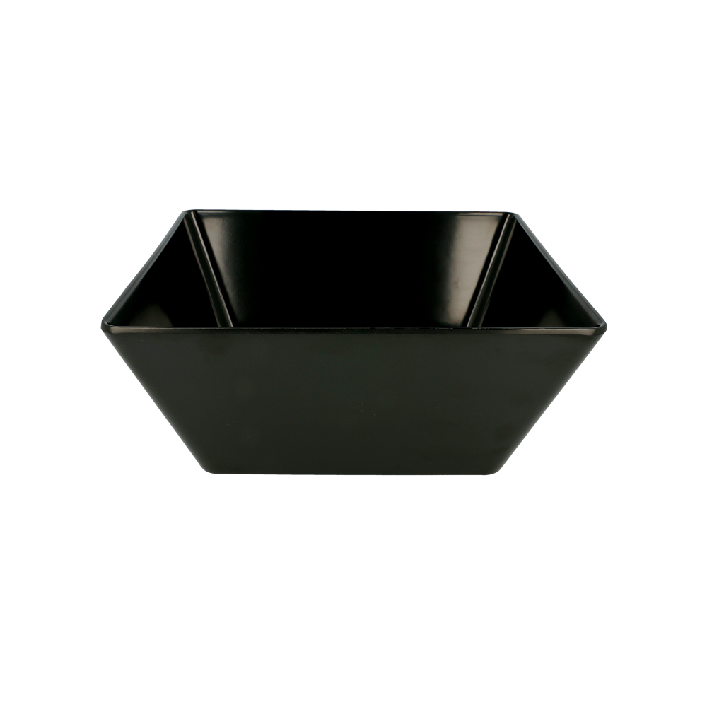 Boles 'Asami Ware' 3,7 L 24X24X10 Cm Negro Melamina (6 Unid.)