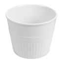 VASOS PARA FRITOS Ø10,3x9 CM BLANCO PORCELANA (6 UNID.)