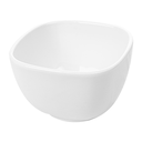 Boles Cuadrados 700 Ml 12,5X8 Cm Blanco Porcelana (6 Unid.)