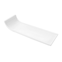 Platos Rectangulares 30,5X10X6 Cm Blanco Porcelana (4 Unid.)