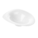 BOLES IRREGULARES 26x21x7,2 CM BLANCO PORCELANA (4 UNID.)