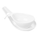 Boles Sopa Con Salsera 23X10,5X5,2 Cm Blanco Porcelana (6 Unid.)
