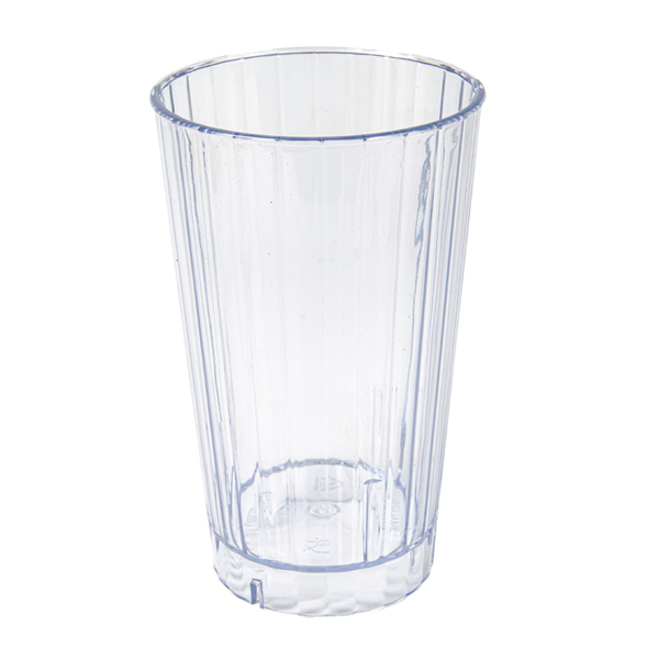 VASOS 480 ML Ø 8,4/6,4x14 CM TRANSPARENTE SAN (72 UNID.)