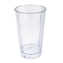 VASOS 480 ML Ø 8,4/6,4x14 CM TRANSPARENTE SAN (72 UNID.)