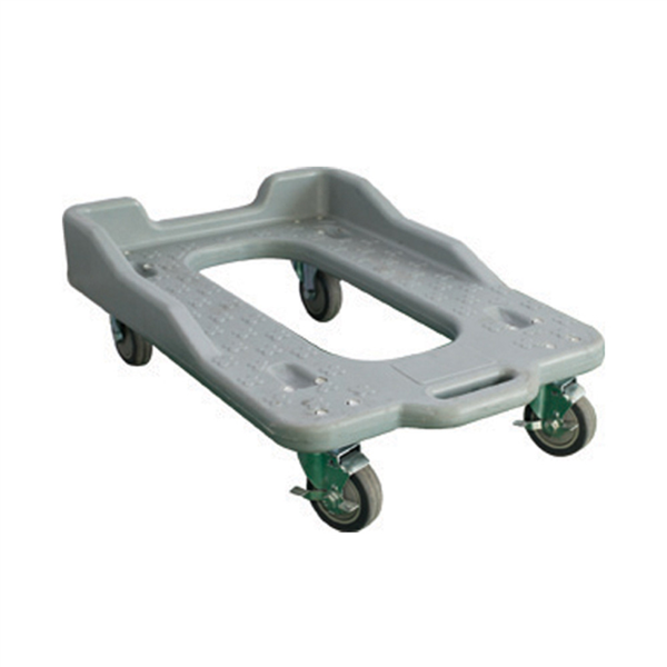 BASE CON RUEDAS PARA ARMARIOS ISOTÉRMICOS GRIS PLÁSTICO (1 UNID.)